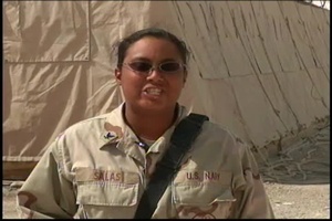 Petty Officer 3rd Class Michaelann Salas