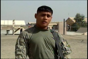Spc. Lonnie Abero