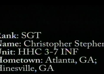Sgt. Christopher Stephens