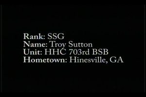 Staff Sgt. Troy Sutton