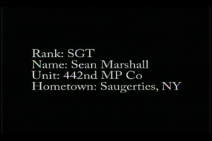 Sgt. Sean Marshall