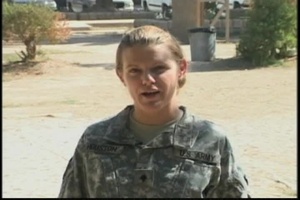 Spc. Crystal Houston