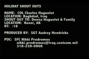 Col. Charles Huguelet