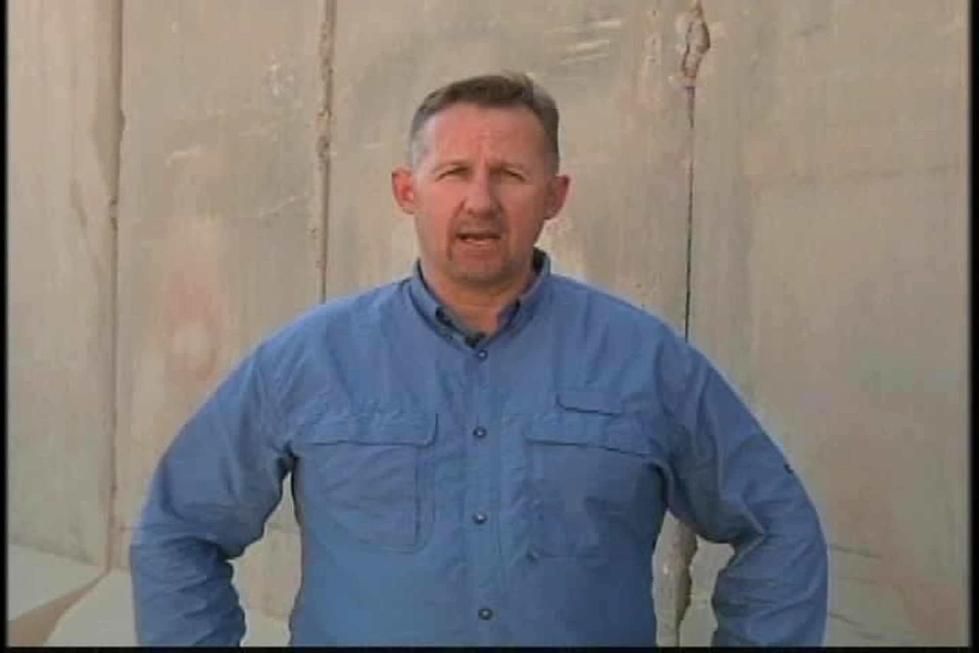 Steve Coker sends a greeting to Tampa, Florida from Baghdad, Iraq for Holiday Season 2010
