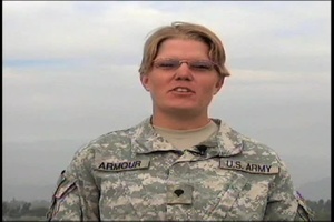 Spc. Courtney Armour