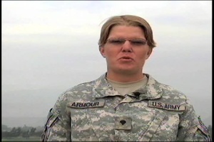 Spc. Courtney Armour