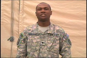 Spc. Damorin Malone