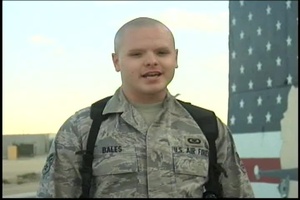 Senior Airman Adrian Bales