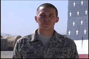 Airman 1st Class Ryan Rhodes