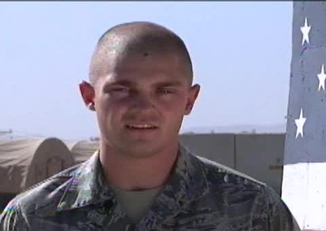 Senior Airman Brandon Hedges