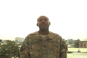 Sgt. Maj. Derrick Crawford