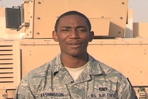 Airman 1st Class Christopher Washington