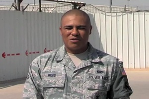 Airman 1st Class Ernie Miles