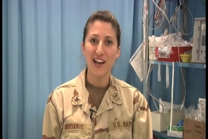 Petty Officer 2nd Class Evangelia Maurogiorgos