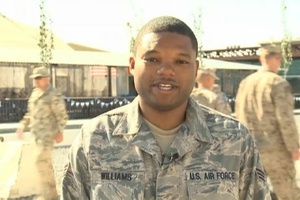 Senior Airman ALANZO WILLIAMS