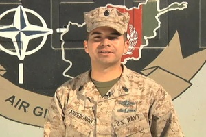 Chief Petty Officer Chris Arrendondo