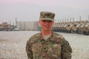 Spc. Dana Gibbs
