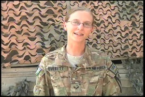 Senior Airman Lauren Everett