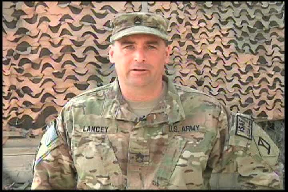 Dvids Video Sgt 1st Class Brian Lancey