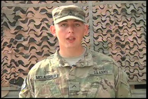 Pvt. Mike McLaughlin