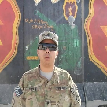 Spc. Andres Teran