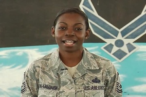 Master Sgt. LaShema Lewis-Karabuga