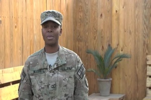 Pfc. Lakeah Woods
