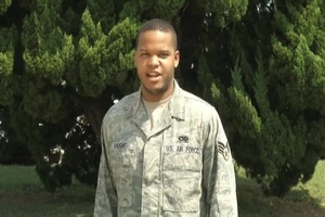 Senior Airman Terrell Vaught