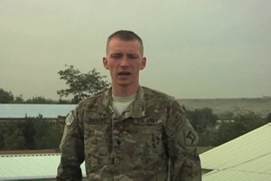 Spc. Clarence Stevens