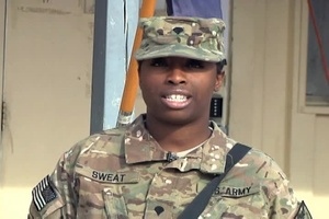 Spc. Brittney Sweat