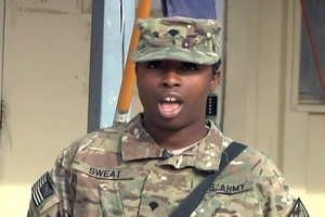 Spc. Brittney Sweat