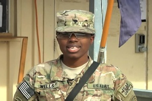 Spc. April Wells