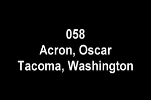Staff Sgt. Oscar Acron