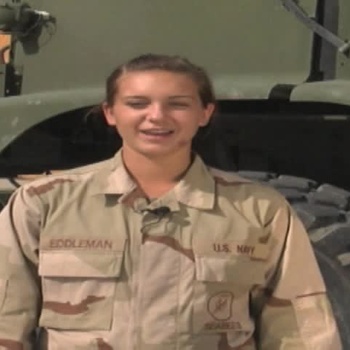 Petty Officer 3rd Class Rachel Eddleman