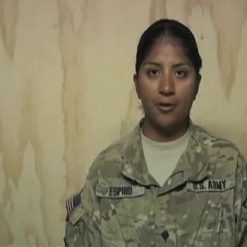 Spc. Veronica Espino