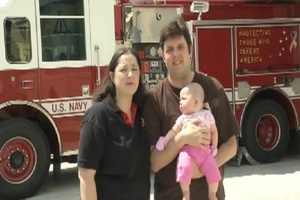 Petty Officer 1st Class Vanessa & Steven Belowich