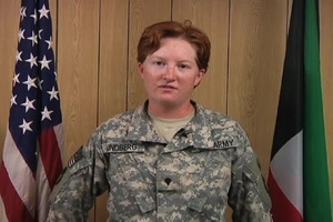 Spc. Amber Linderrg