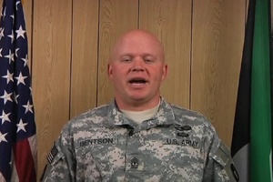 1st Sgt. James Bentson
