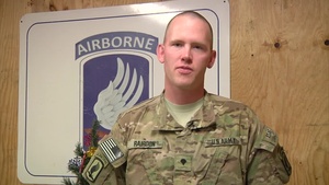 Spc. Andrew Rairdon