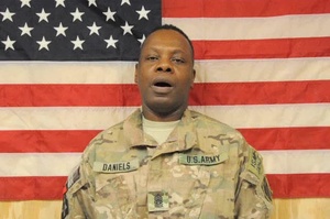 Command Sgt. Maj. Forbes Daniels