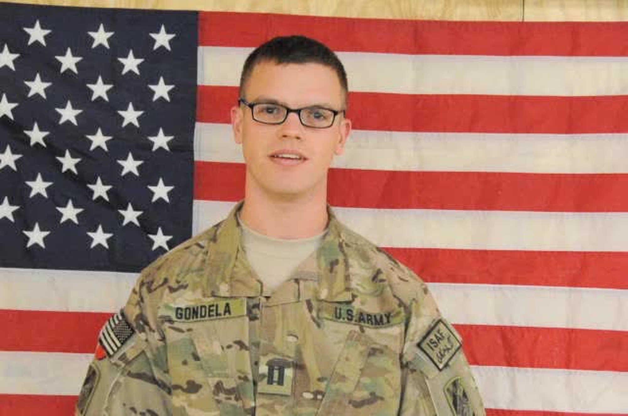 Capt. Bill Gondela sends a greeting to Scranton, Pennsylvania from Kandahar Airfield for Holiday Season 2012