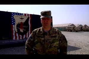 Command Sgt. Maj. Sean Dunn