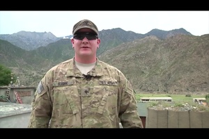 Spc. Aaron Sledge