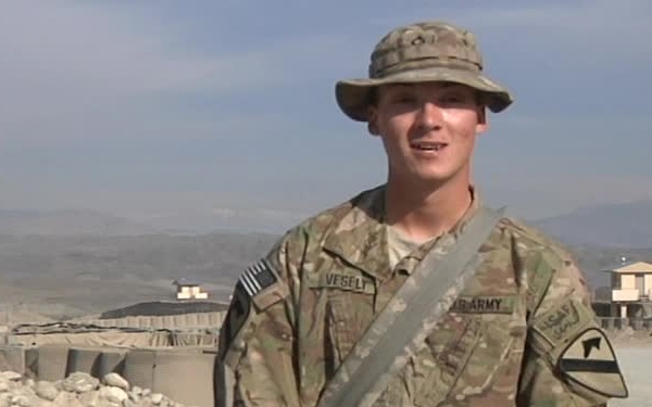 Pfc. Benjamin Vesely