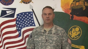 1st Sgt. Irvin Horstman