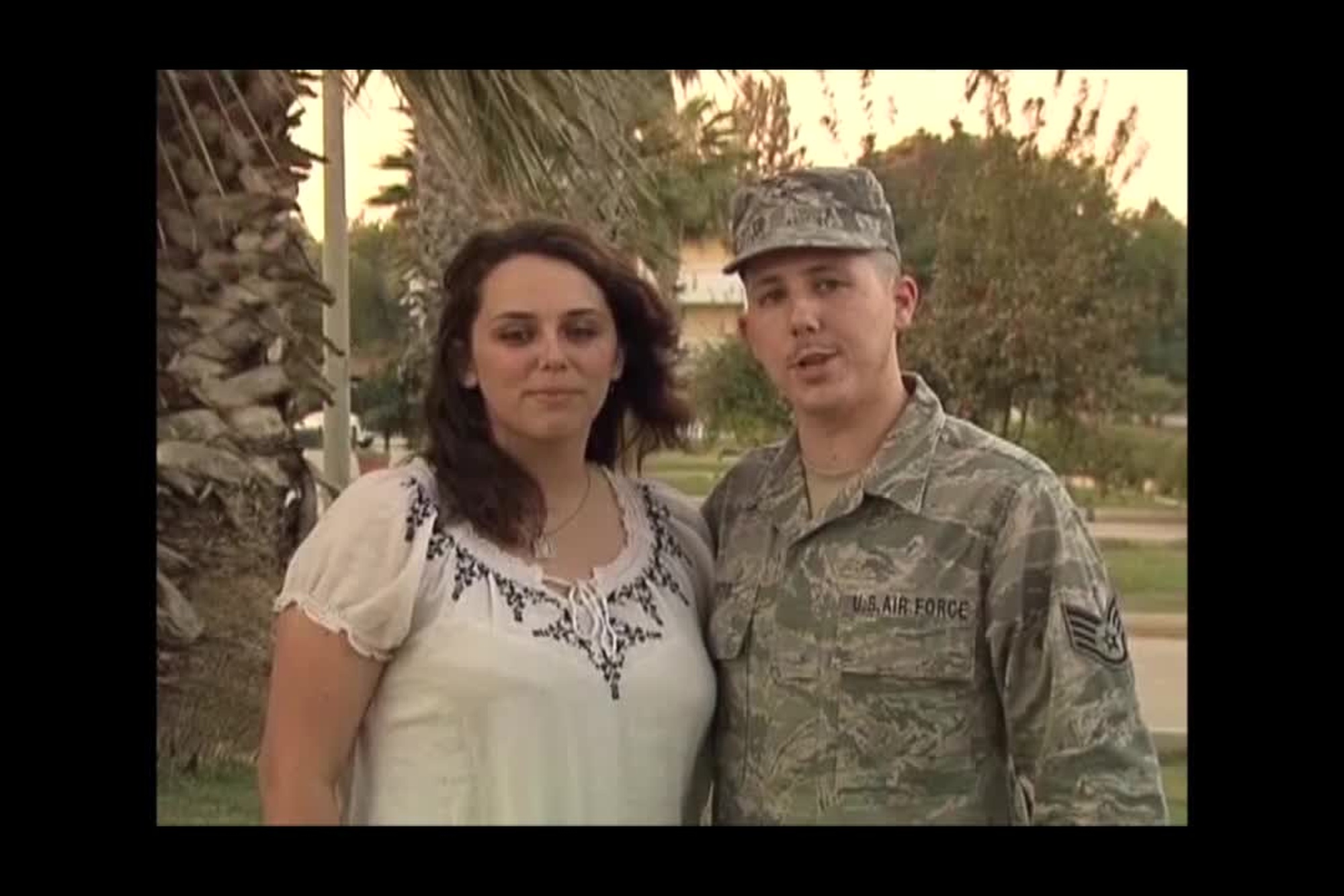 Staff Sgt. Jay Otto sends a greeting to Massachusetts from Incirlik Air Base, Turkey for Holiday Season 2012