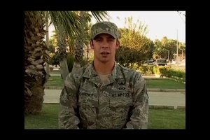 Senior Airman Justin Gardner
