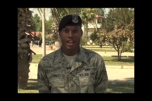 Senior Airman Donovan Garrett