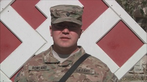 Spc. Nathan Rowland