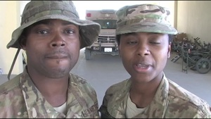 Tech. Sgt. LAUREN AND KELVIN BURFORD